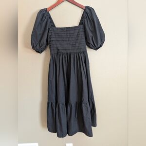 Abercrombie & Fitch Emerson Smocked Midi Dress Size Small